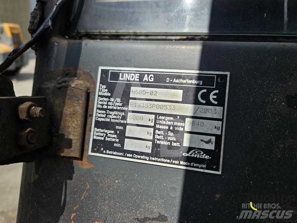 Linde H60D-02 Diesel Forklifts