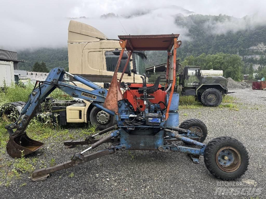 Kaiser Kama x3 Wheeled Excavators