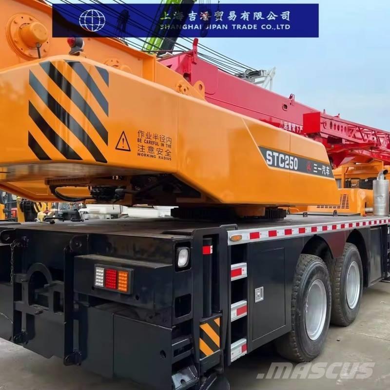 Sany STC 250 Mobile and all terrain cranes