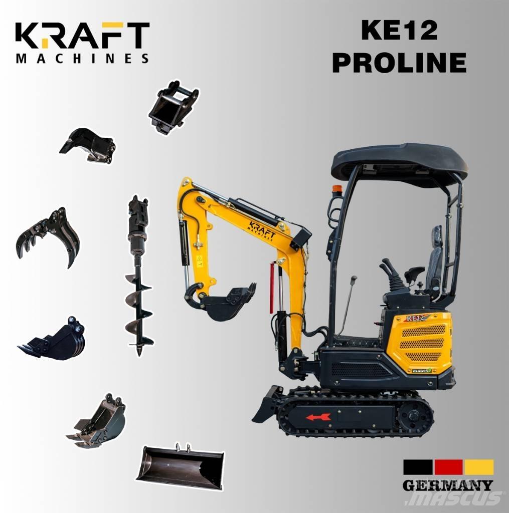 Kraft KE12Proline Mini Excavators <7t (Mini Diggers)