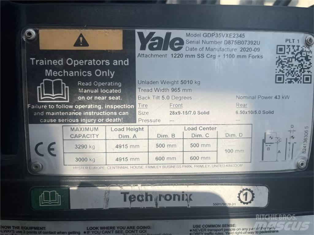 Yale GDP35VX Diesel Forklifts
