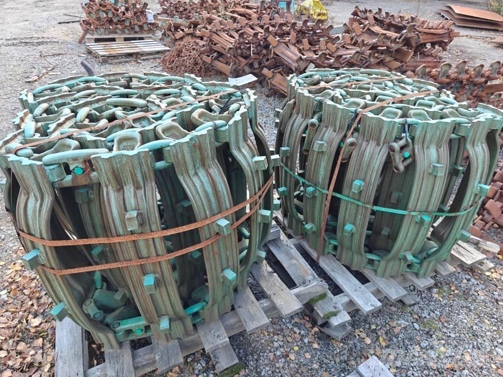 Clark TXSG Tracks, chains and undercarriage