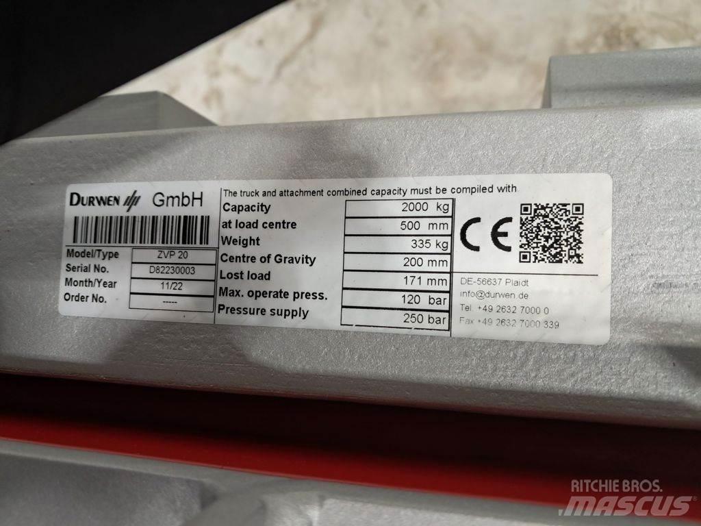 Durwen ZVP20 Fork clamps