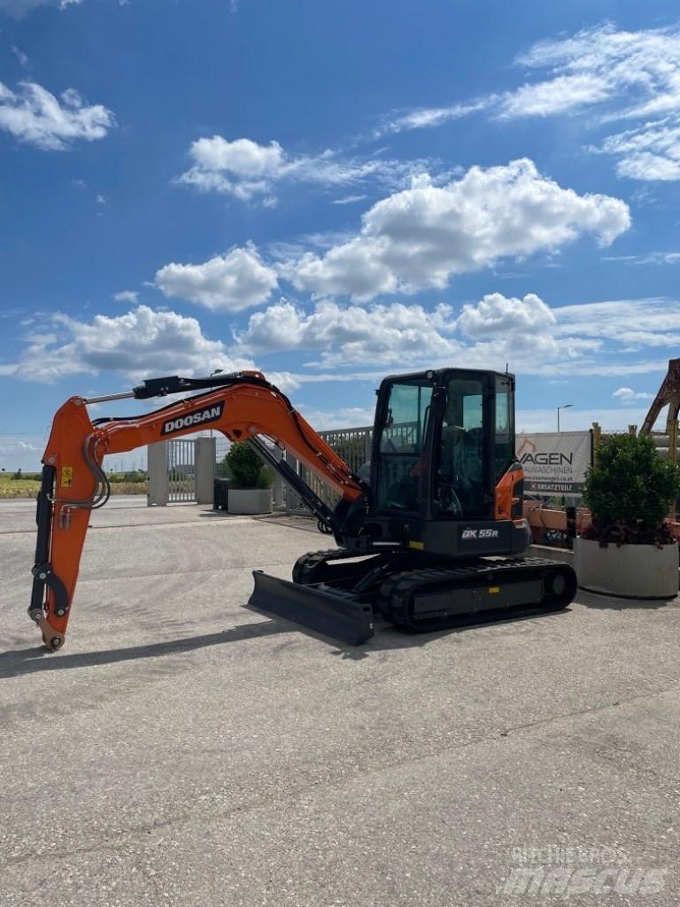 Doosan DX55r Mini Excavators <7t (Mini Diggers)