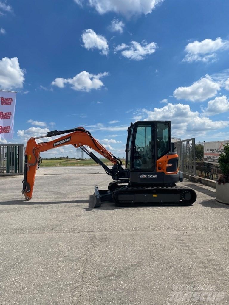 Doosan DX55r Mini Excavators <7t (Mini Diggers)