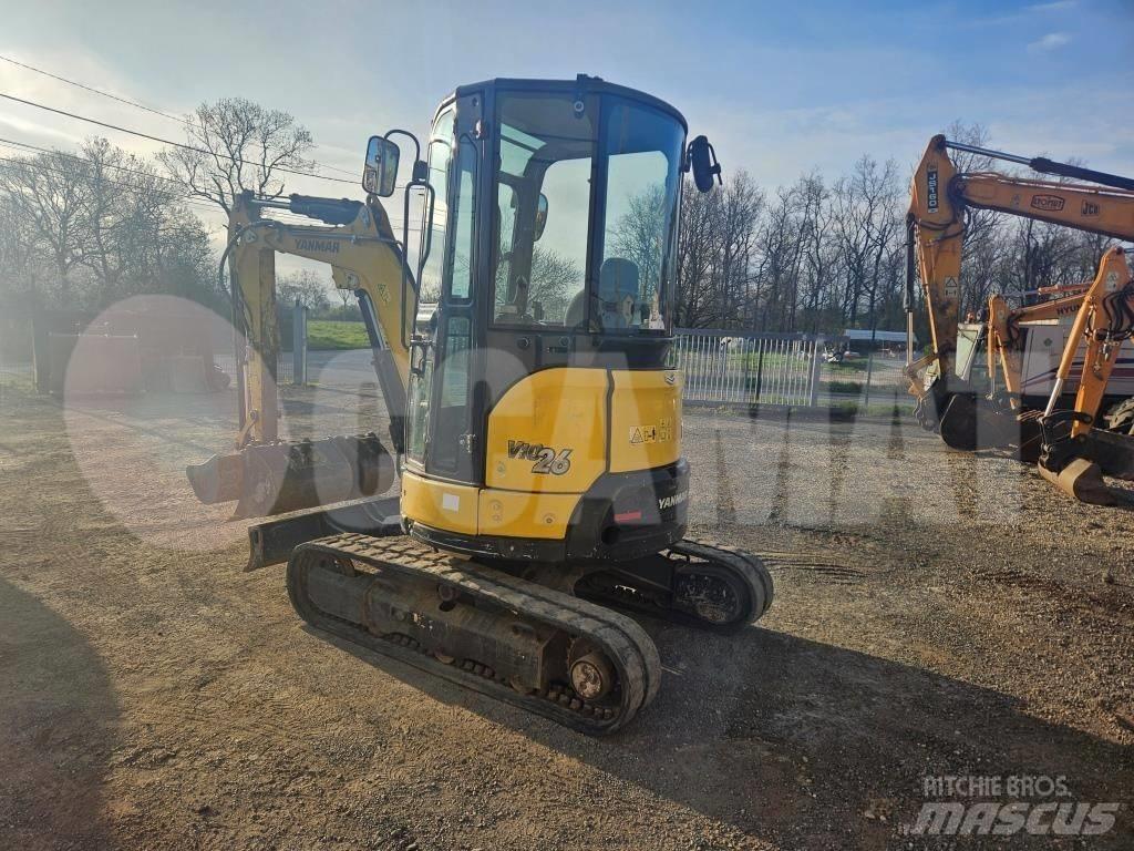 Yanmar Vio 26 Mini Excavators <7t (Mini Diggers)