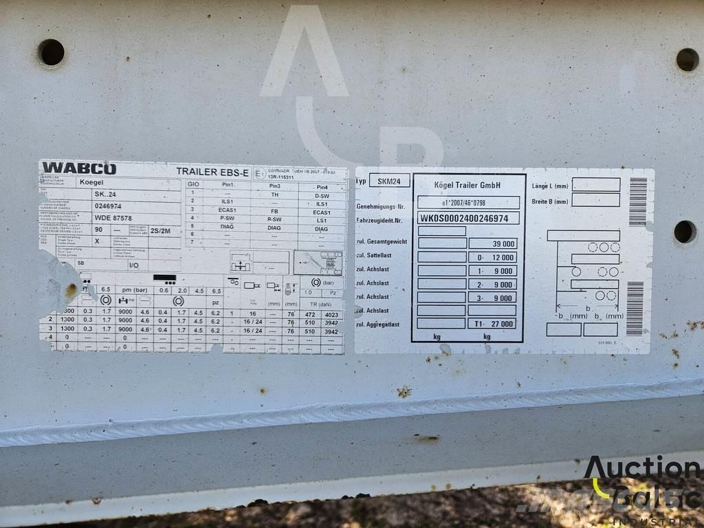 Kögel SKM 24 Grain / Hopper / Tipper Trailers