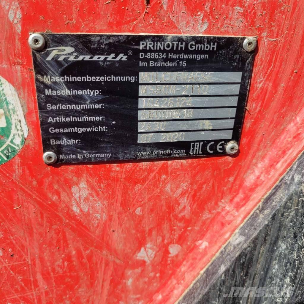Prinoth Raptor 300r Forestry Mulchers