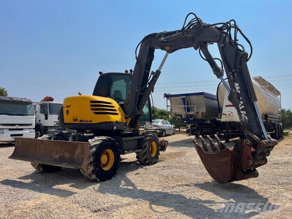 Mecalac 714 MW Wheeled Excavators