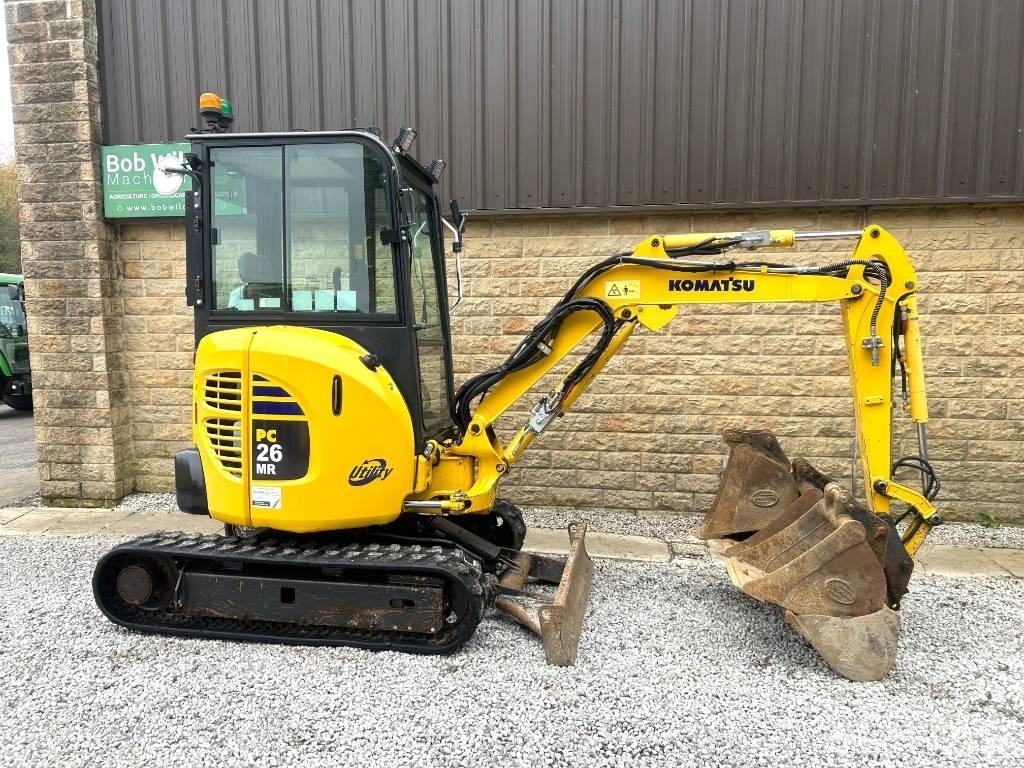 Komatsu PC26MR-3 Mini Excavators <7t (Mini Diggers)