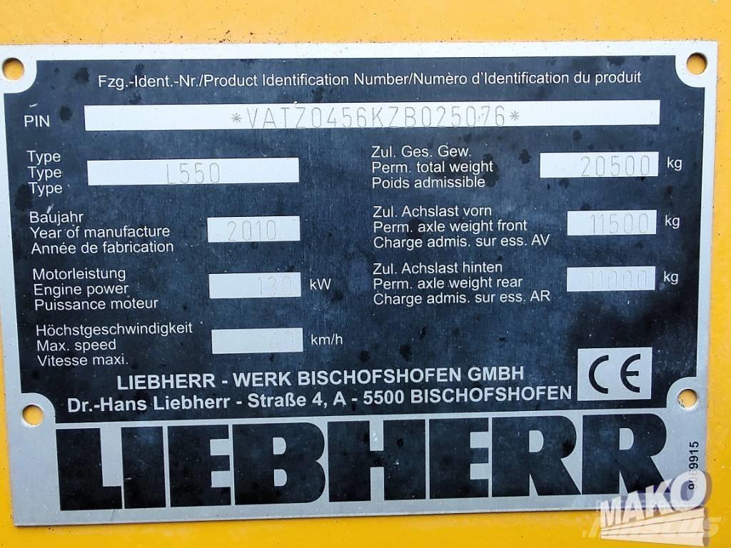 Liebherr L 550 Wheel Loaders