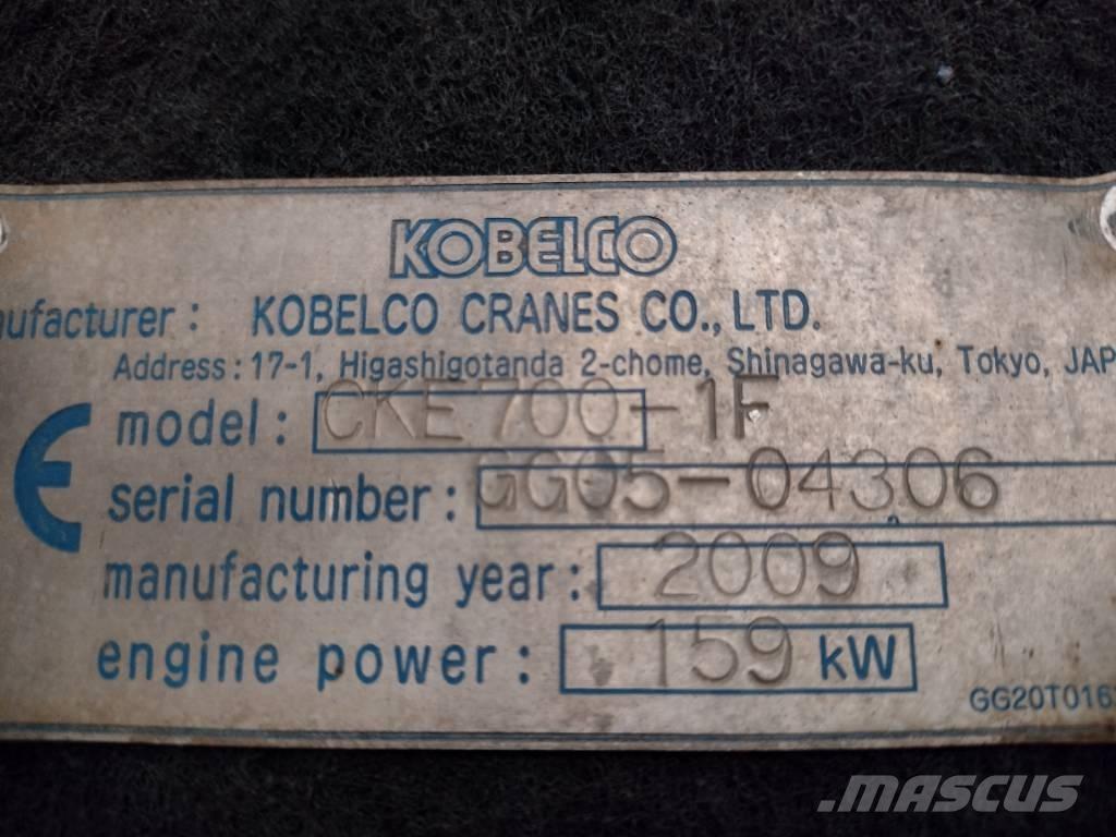 Kobelco CKE700-1F Crawler Cranes