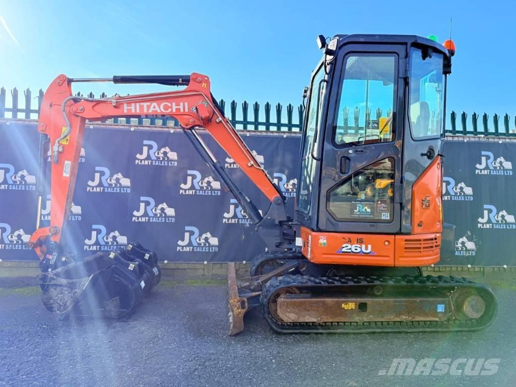 Hitachi ZX 26 U-6 CR Mini Excavators <7t (Mini Diggers)