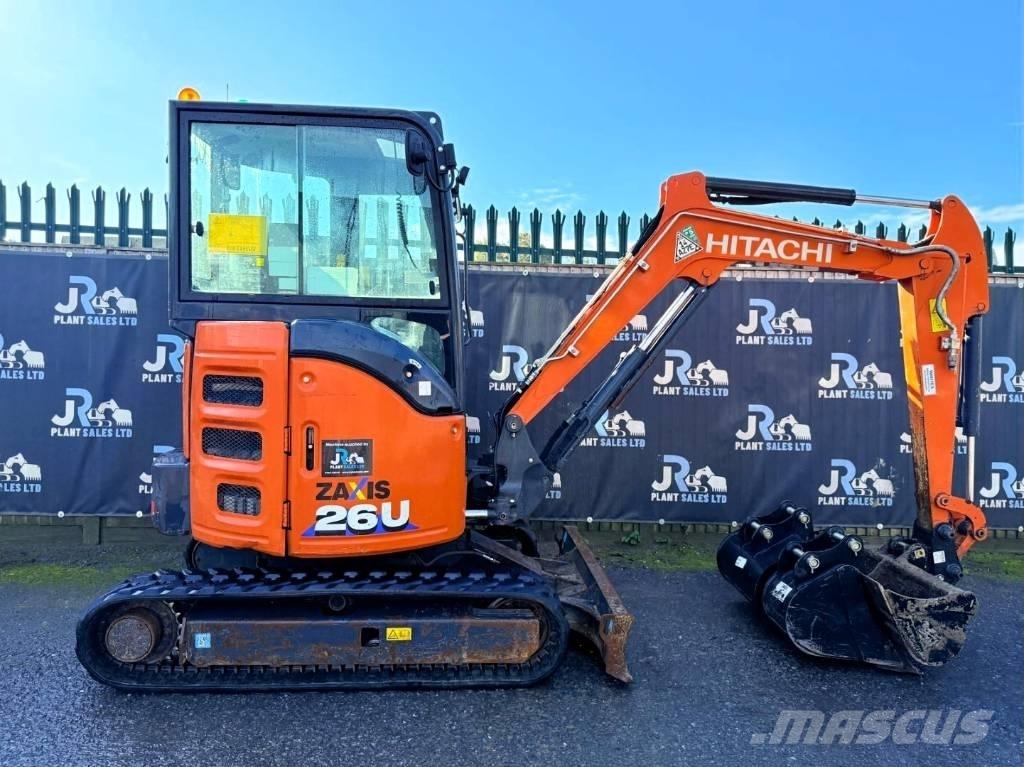 Hitachi ZX 26 U-6 CR Mini Excavators <7t (Mini Diggers)