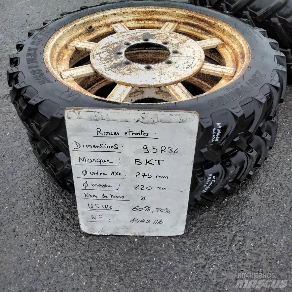 BKT 9.5R36 Tires, wheels and rims