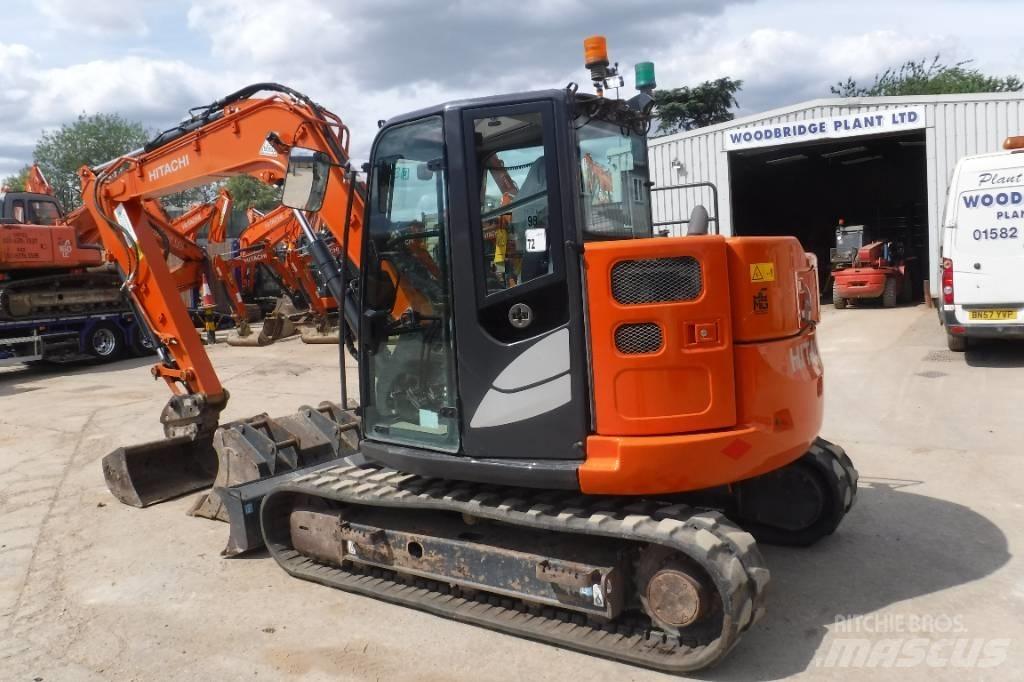 Hitachi ZX 85 US B-6 Mini excavators  7t - 12t