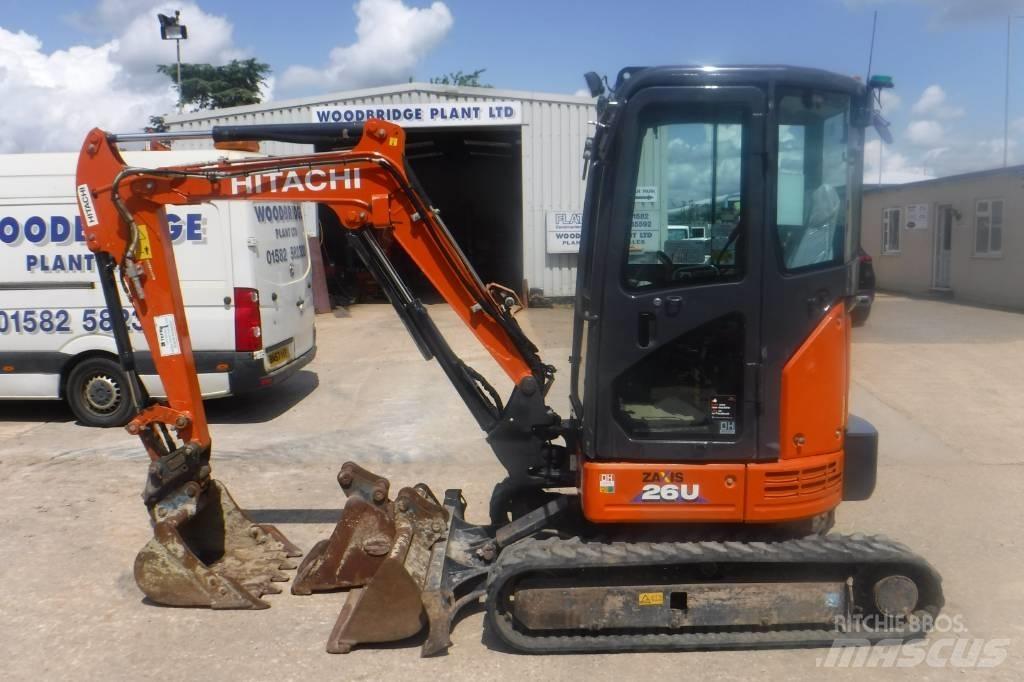 Hitachi ZX 26 U-6 Mini Excavators <7t (Mini Diggers)