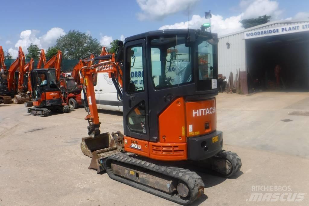 Hitachi ZX 26 U-6 Mini Excavators <7t (Mini Diggers)