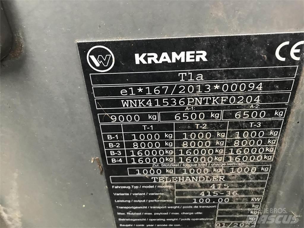 Kramer KT357 Telehandlers for Agriculture