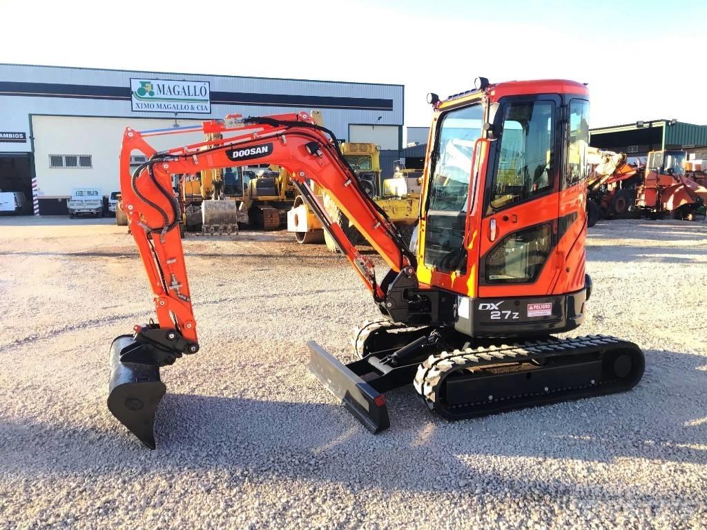 Doosan DX 27 Z Mini Excavators <7t (Mini Diggers)