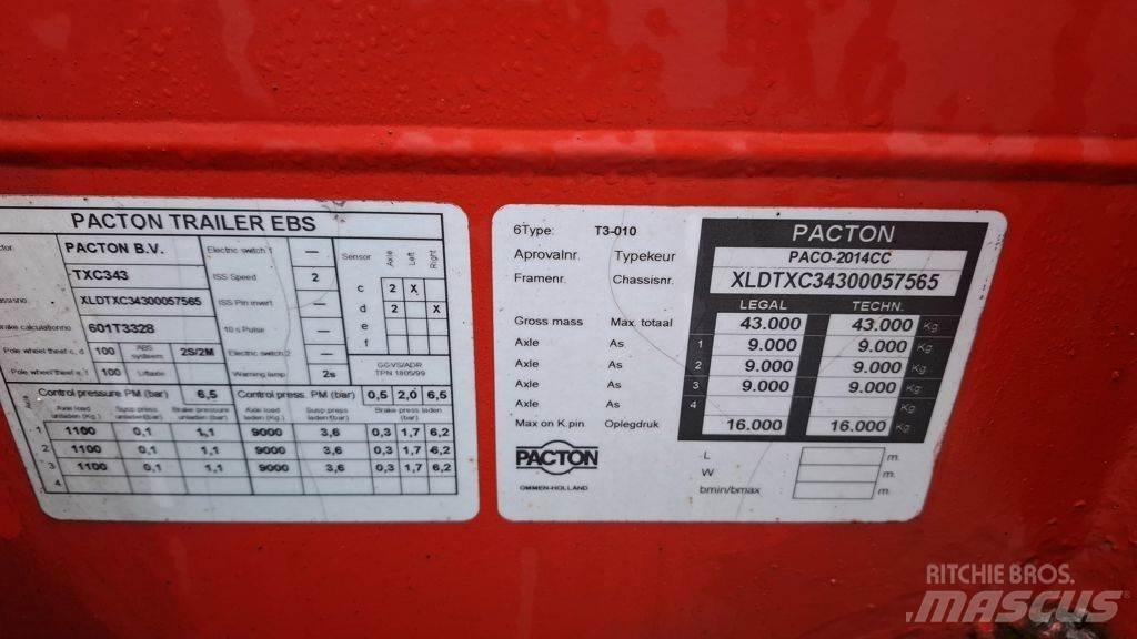 Pacton T3-010 Container Trailers