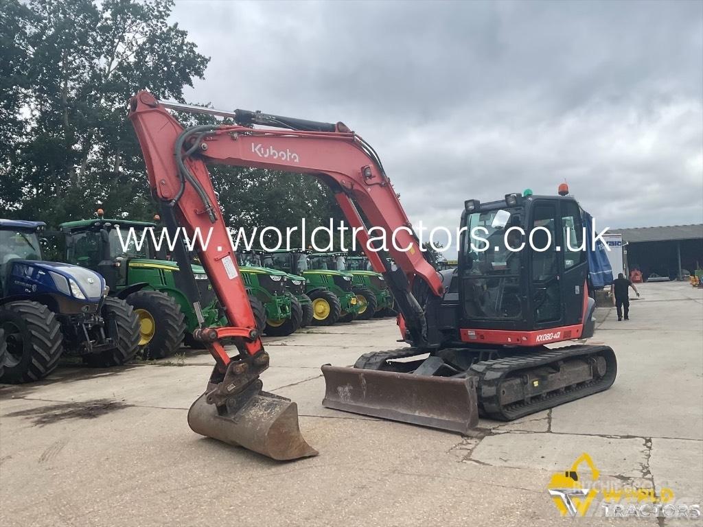 Kubota KX 080-4 Mini excavators  7t - 12t