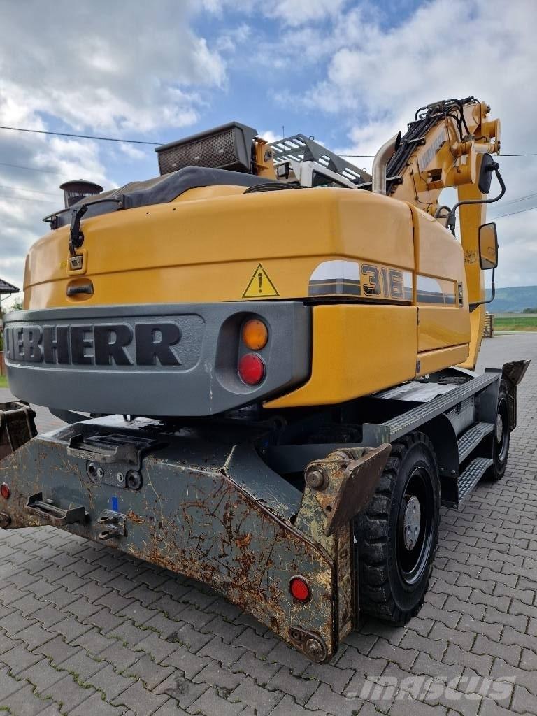 Liebherr 316 Wheeled Excavators