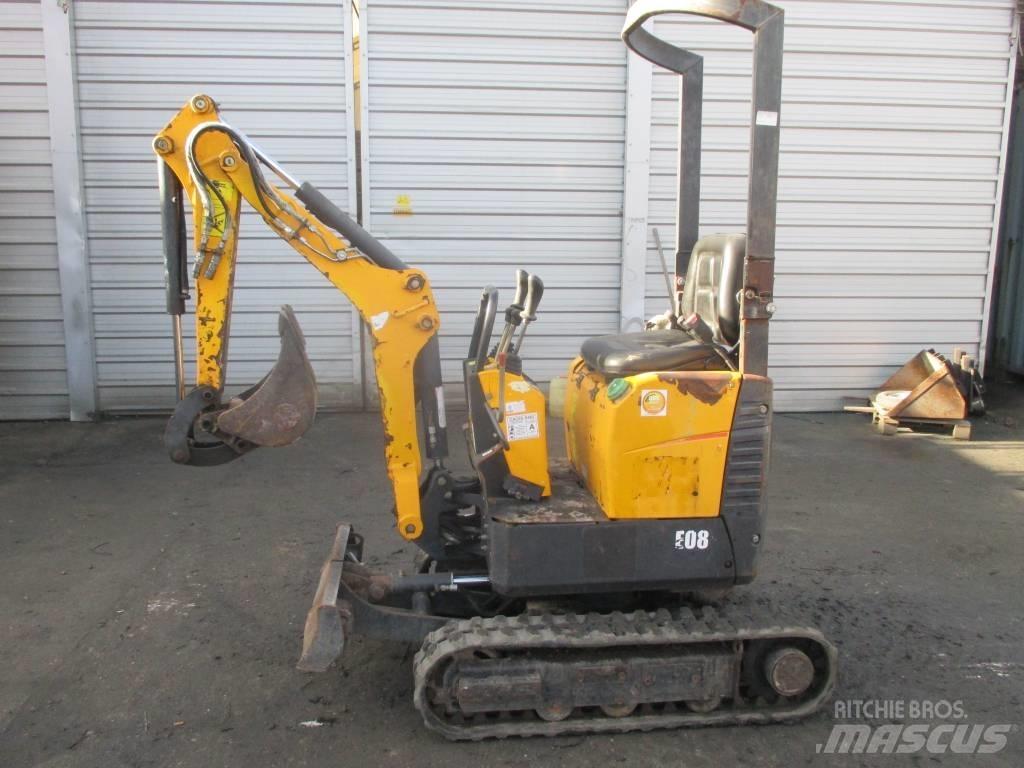 Bobcat E 08 Mini Excavators <7t (Mini Diggers)