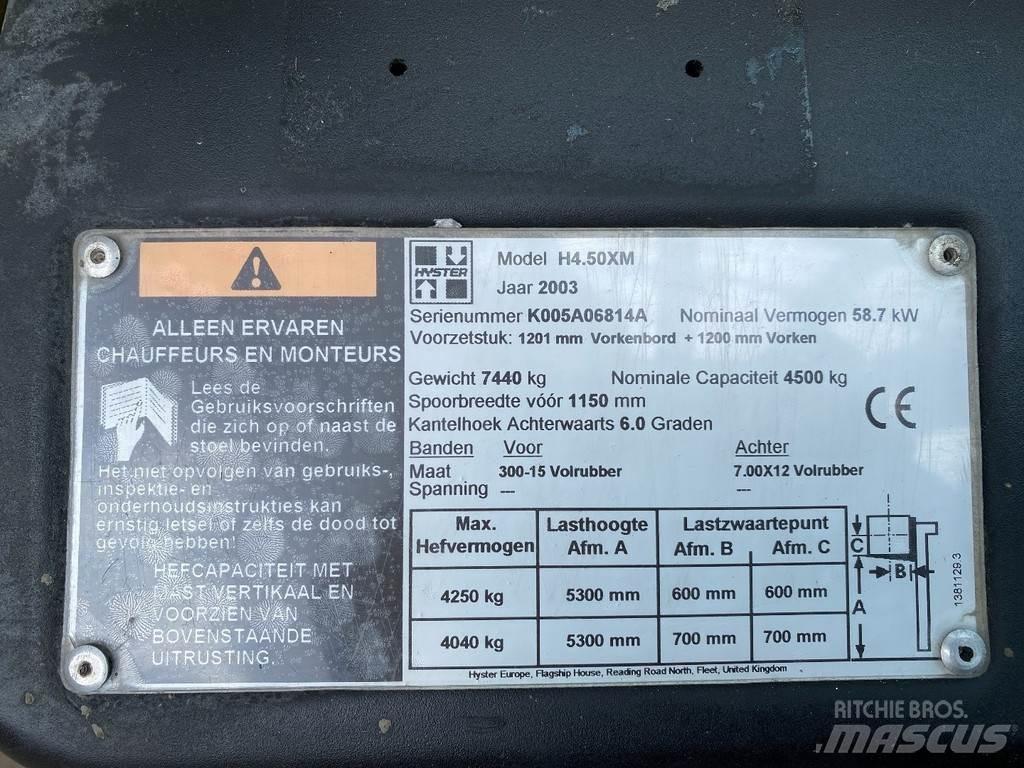 Hyster H4.50XM Diesel Forklifts