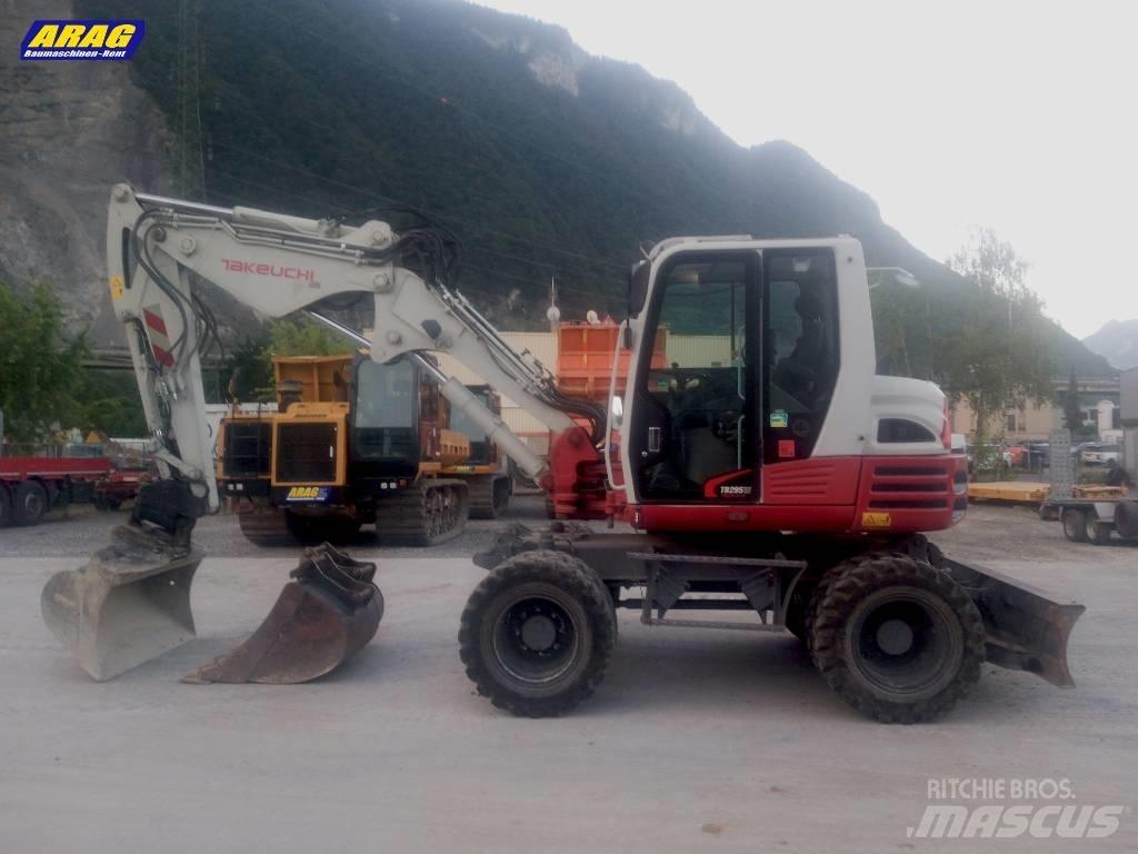 Takeuchi TB 295 W Wheeled Excavators
