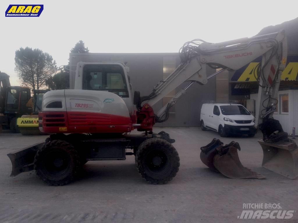 Takeuchi TB 295 W Wheeled Excavators