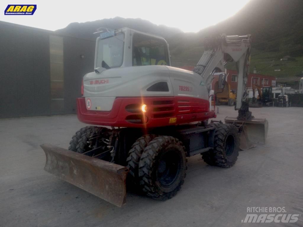 Takeuchi TB 295 W Wheeled Excavators