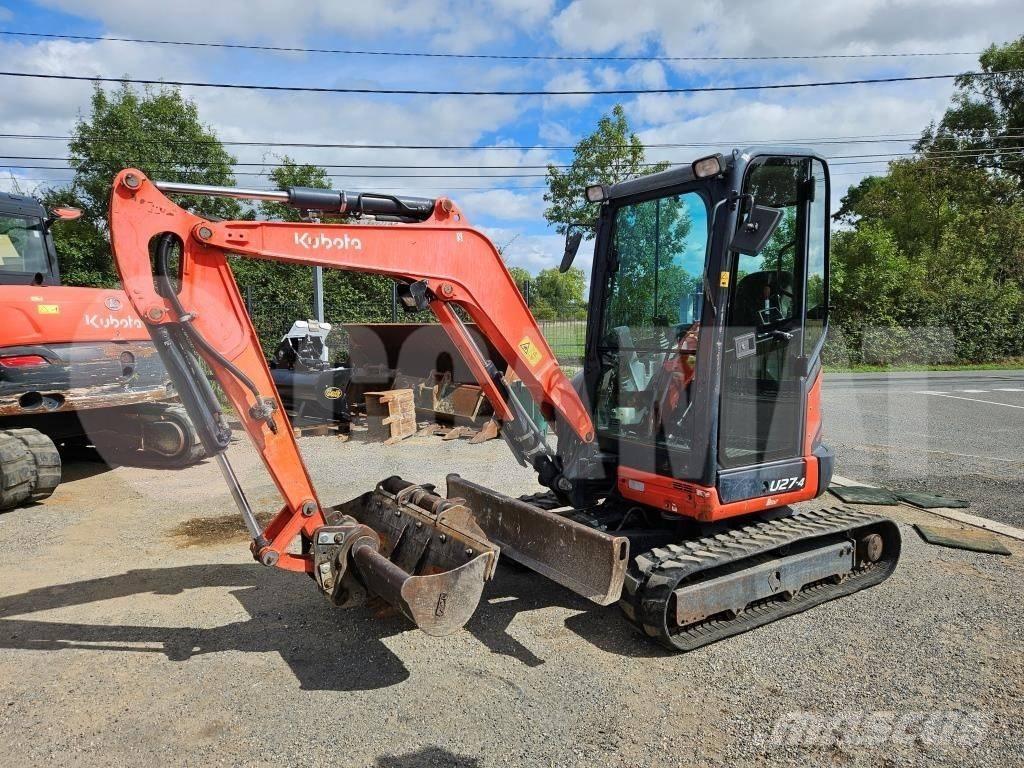 Kubota U 27 Mini Excavators <7t (Mini Diggers)