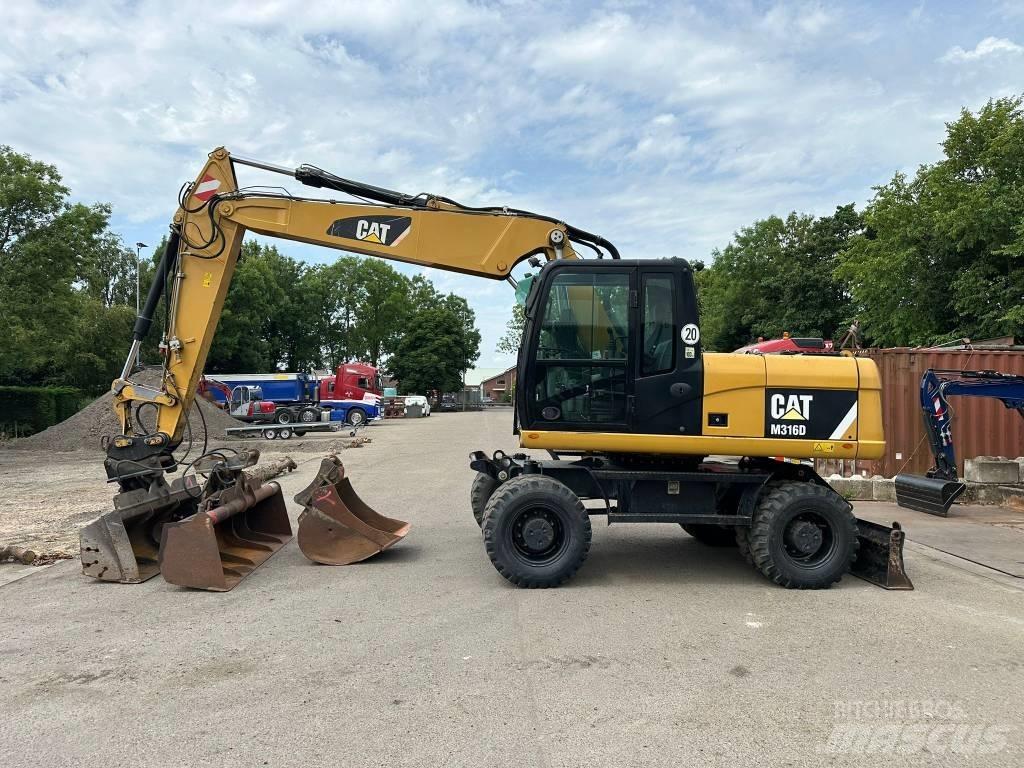 CAT M 316 D Wheeled Excavators