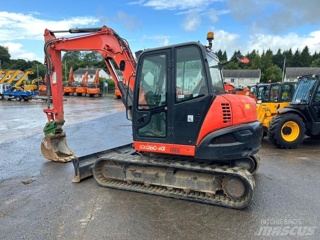 Kubota KX080-4 Mini excavators  7t - 12t