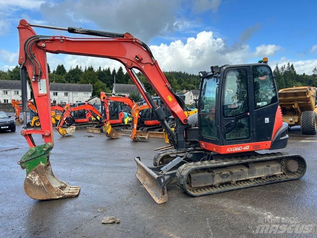 Kubota KX080-4 Mini excavators  7t - 12t