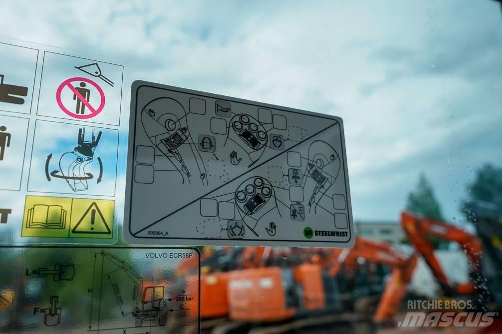 Volvo ECR58F EX-DEMO Mini Excavators <7t (Mini Diggers)