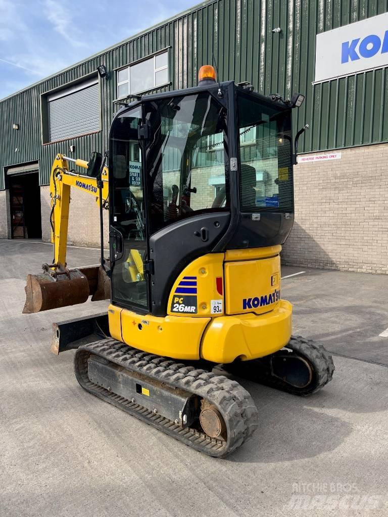 Komatsu PC26MR-5 Mini Excavators <7t (Mini Diggers)