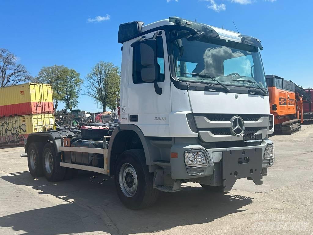 Mercedes Actros 3336 Hook lift trucks
