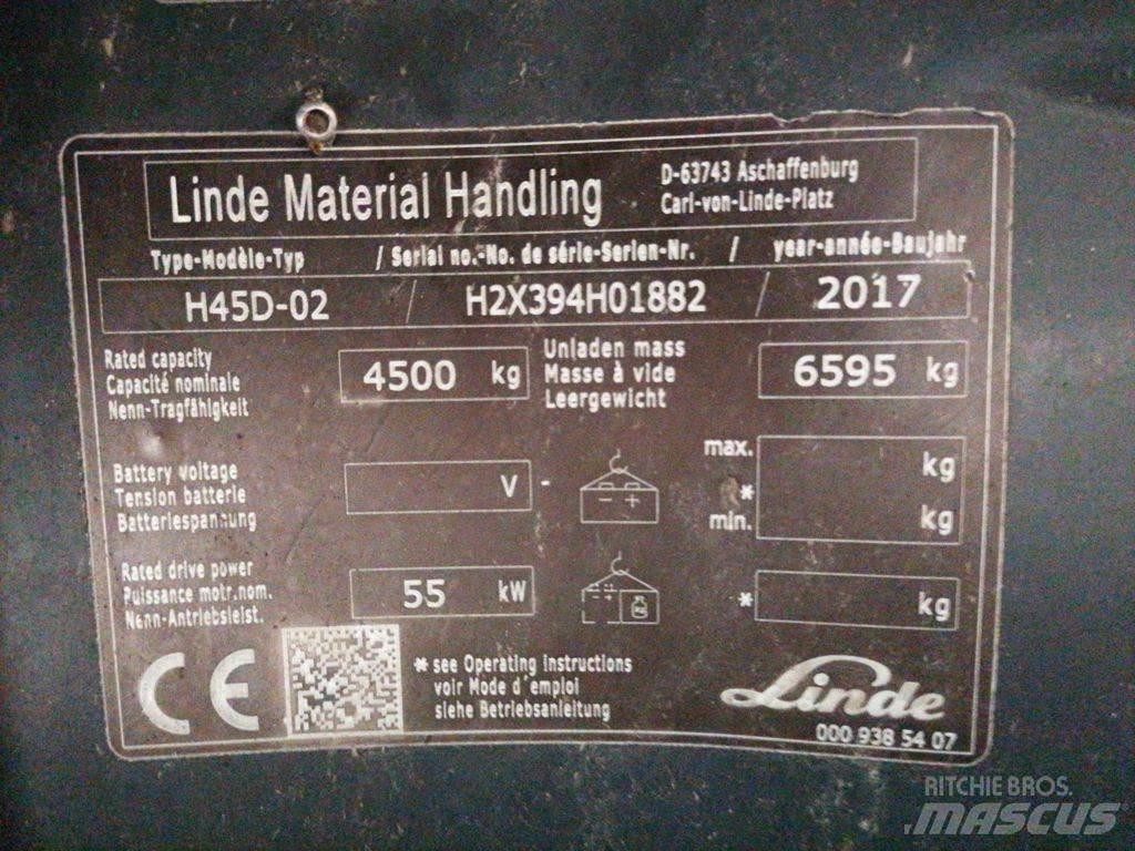 Linde H45D-02 Diesel Forklifts