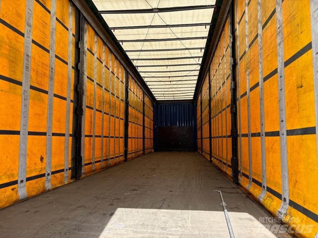 Krone Mega 2achs Curtain  trailers