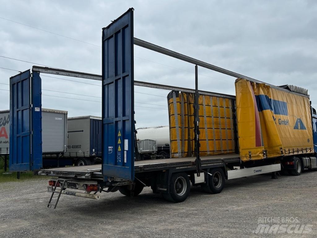 Krone Mega 2achs Curtain  trailers