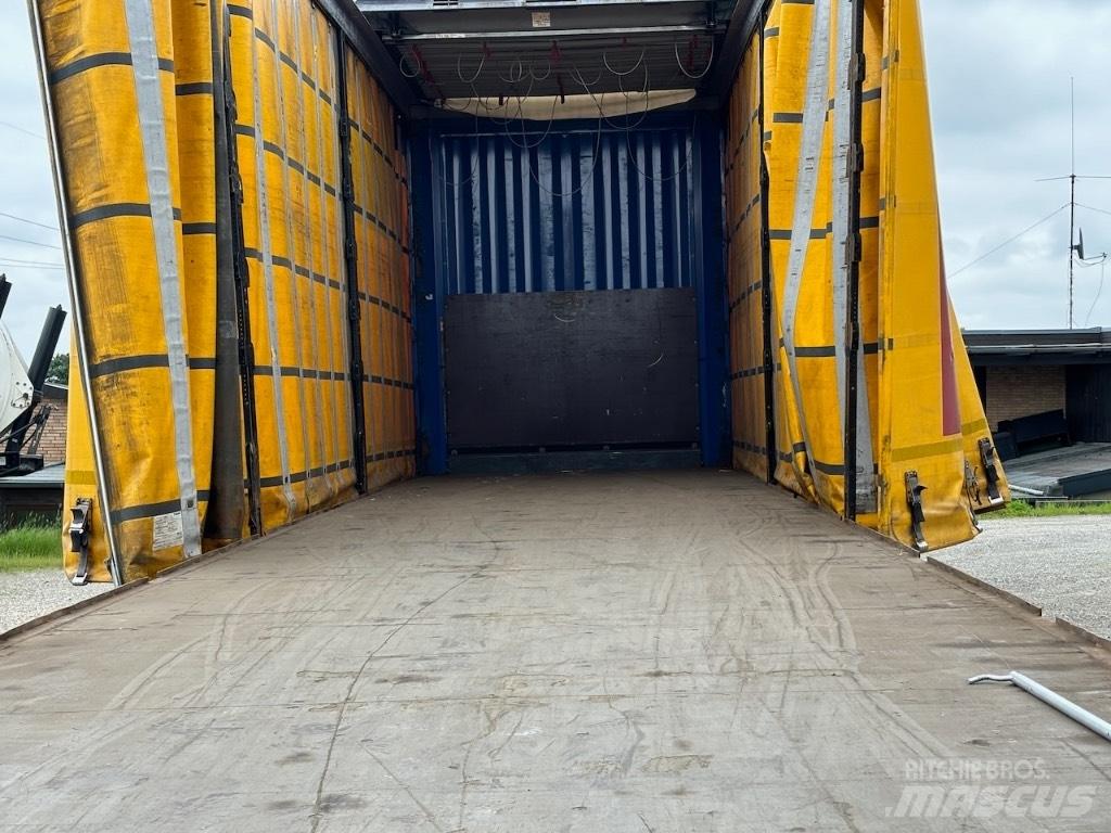 Krone Mega 2achs Curtain  trailers