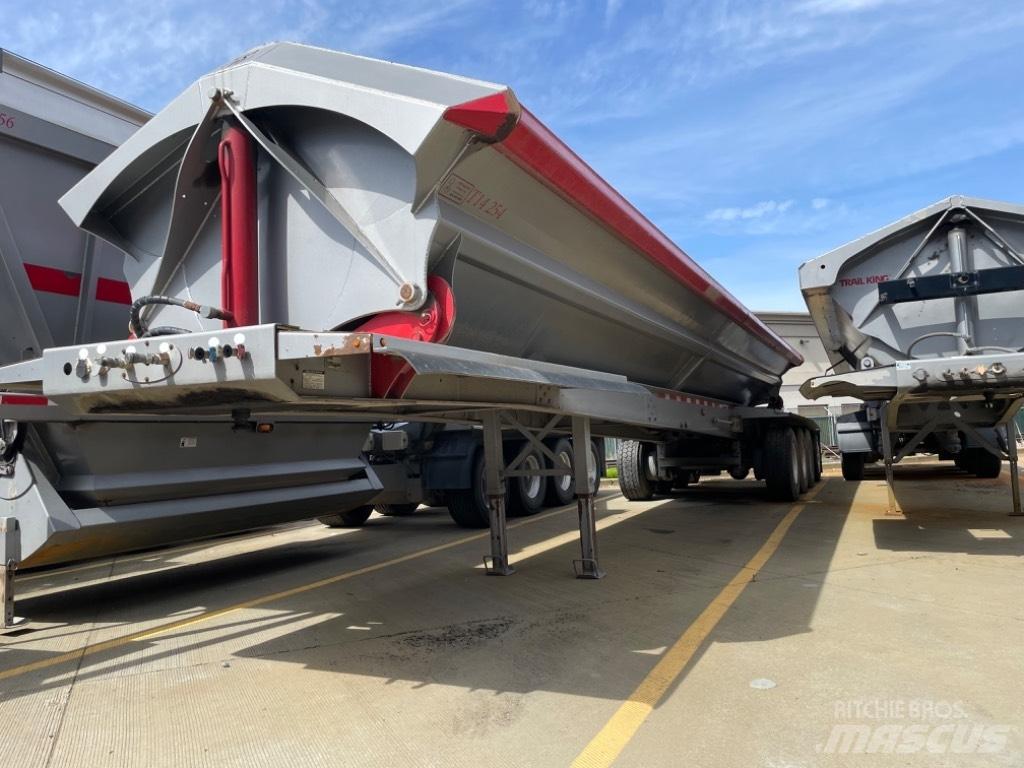 OSW 4 Axle Side Dump Dump Trailers