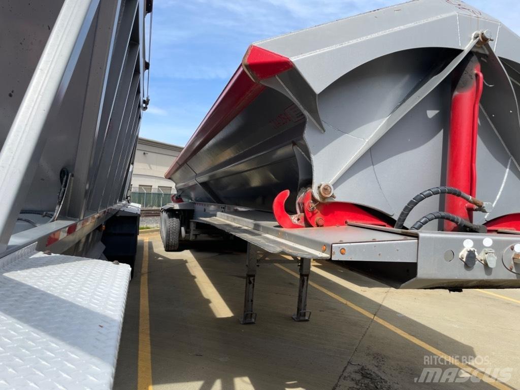  OSW 4 Axle Side Dump Dump Trailers