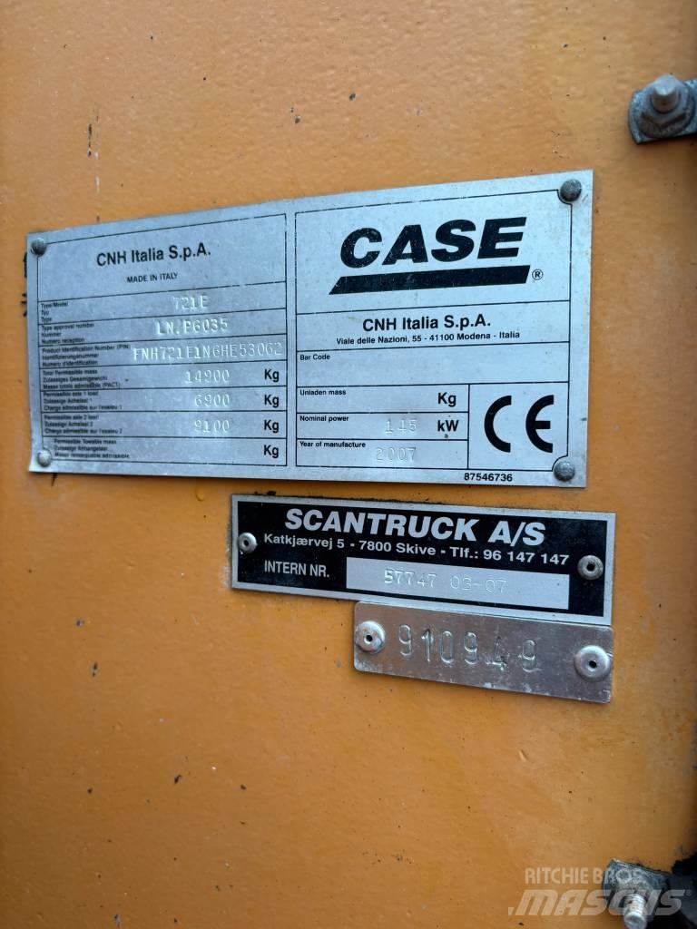 CASE 721 E Multi purpose loaders