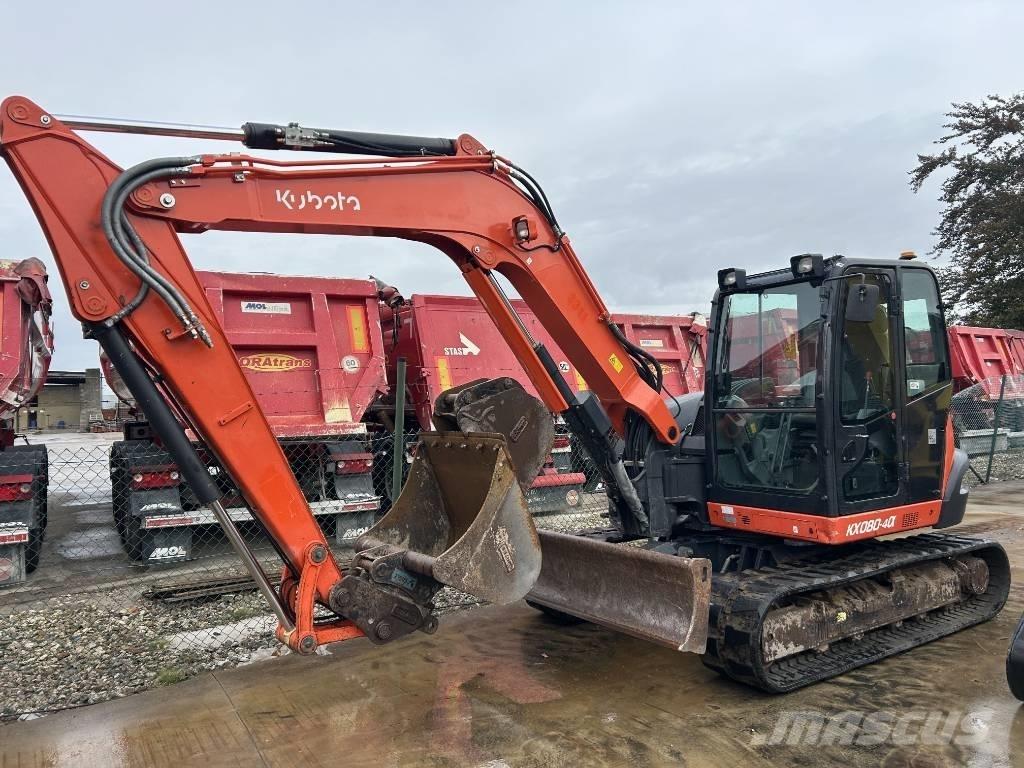 Kubota KX 080-4 Mini excavators  7t - 12t