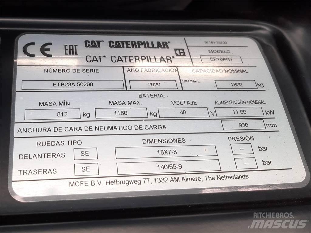 CAT EP18ANT Electric Forklifts