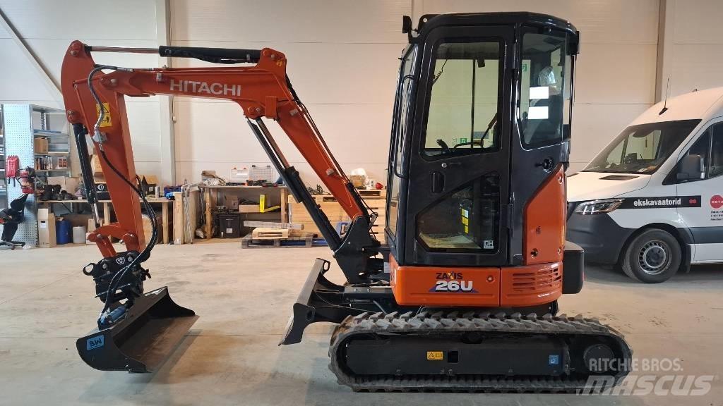 Hitachi ZX 26 U-6 Mini Excavators <7t (Mini Diggers)