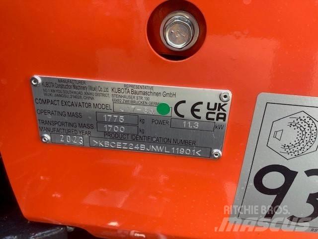Kubota U 17-3 Mini Excavators <7t (Mini Diggers)